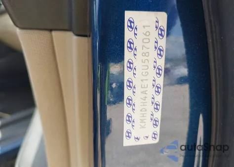 2016 Hyundai Elantra Se из США, поврежденный, VIN KMHDH4AE1GU587061